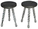 Waterfront Barley Twist Stools