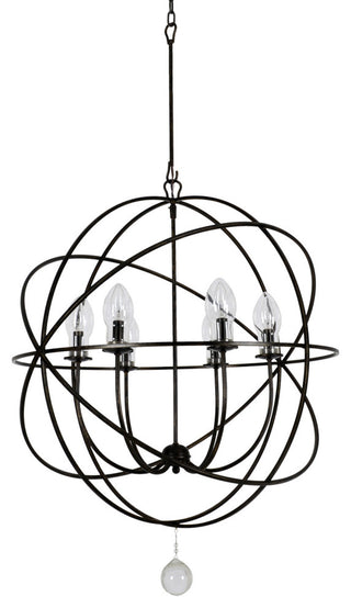 Crystorama Lighting Group SOL-9328 Solaris 6 Light 29"W Outdoor - English