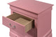 Louis Phillipe Nightstand, Pink