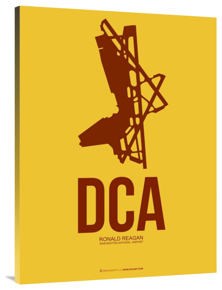 "DCA Washington Poster 3" Fine Art Print