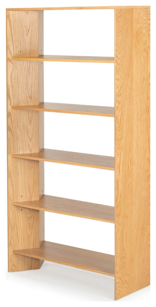 Safavieh Couture Norrington 5 Shelf Bookshelf, Natural