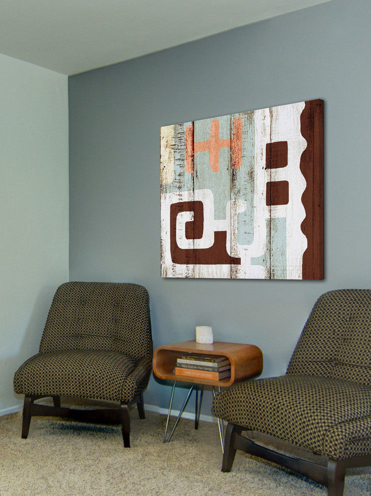 "Deco Rhapsody II" Painting Print on Canvas by Irena Orlov