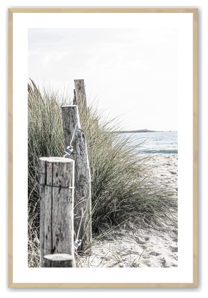 Raw Maple 12" x 16" Rustic Gateway Framed Print