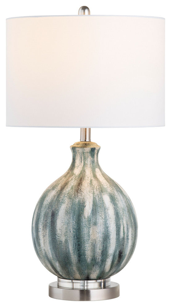 Ashburne 27" Ceramic Table Lamp With Linen Shade