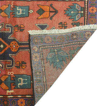 Fine Vintage Distressed Bryson Red/Charcoal Runner, 2'5 x 8'10