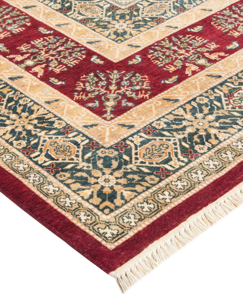 Mogul, One-of-a-Kind Hand-Knotted Area Rug Red, 8'3"x10'5"