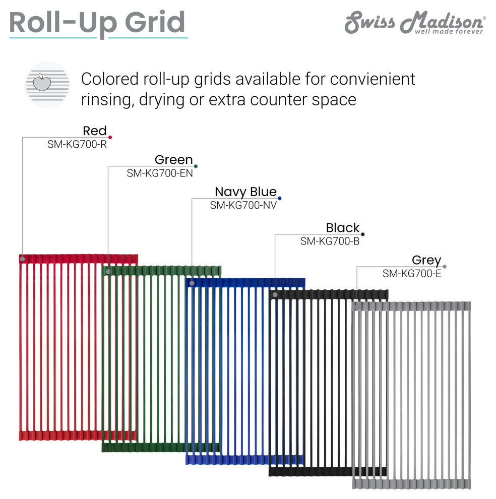 Rivage 36"x21" Stainless Steel Single Basin Farmhouse Apron Sink, Gold