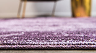 Rug Unique Loom La Jolla Violet Round 6' 0 x 6' 0