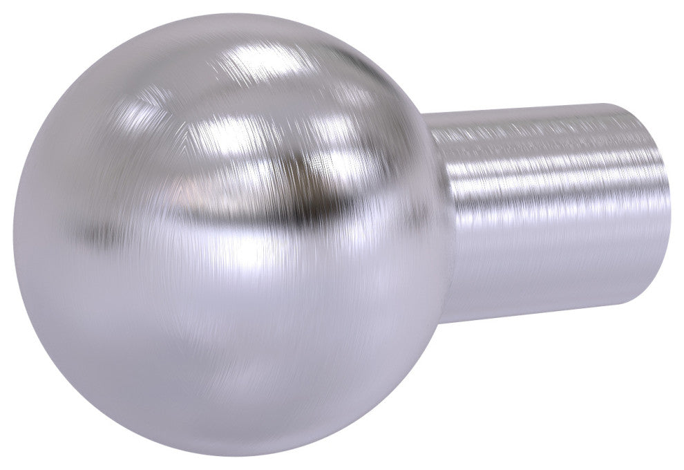1" Cabinet Knob, Satin Chrome