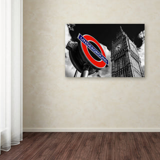 Philippe Hugonnard 'Underground London' Canvas Art, 47x30