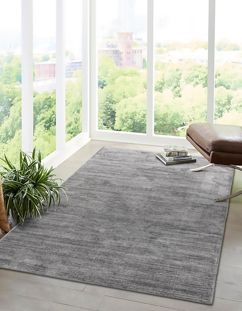 Unique Loom Kate Finsbury Rug, Gray, 9'x12'