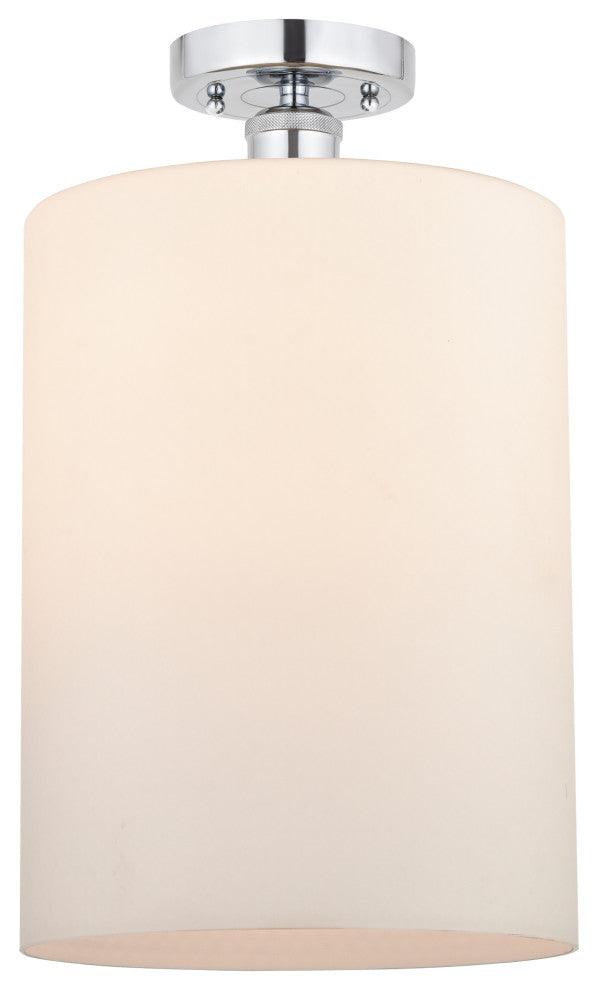 Innovations 616-1F-PC-G111-L 1 Light Semi-Flush Mount, Polished Chrome