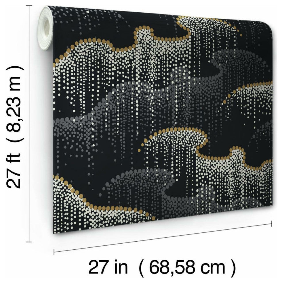 Moonlight Pearls Wallpaper