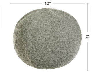 Dann Foley Lifestyle-Sphere Plush Pillow-Light Grey