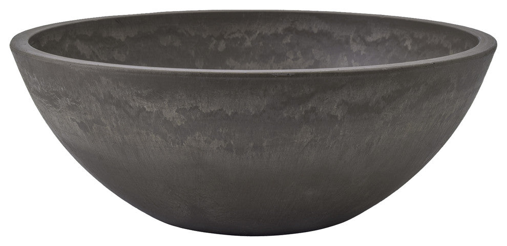 Garden Bowl, Dark Charcoal, Large