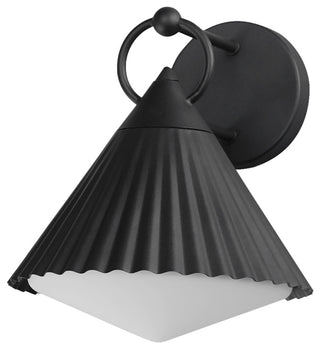 Maxim 35134 Odette 12" Tall Wall Sconce - Black
