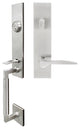 Toronto Lever, Tubular Entry Handleset, RHR, Satin Stainless Steel