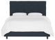Cameron Twin Tufted Bed, Premier Platinum