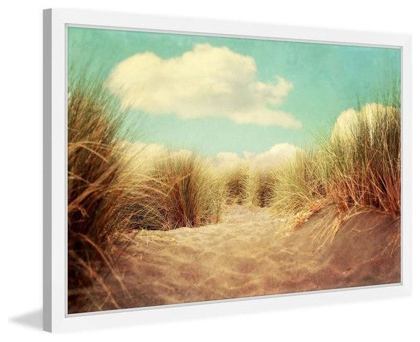 "Solitude" Framed Painting Print, 18"x12"