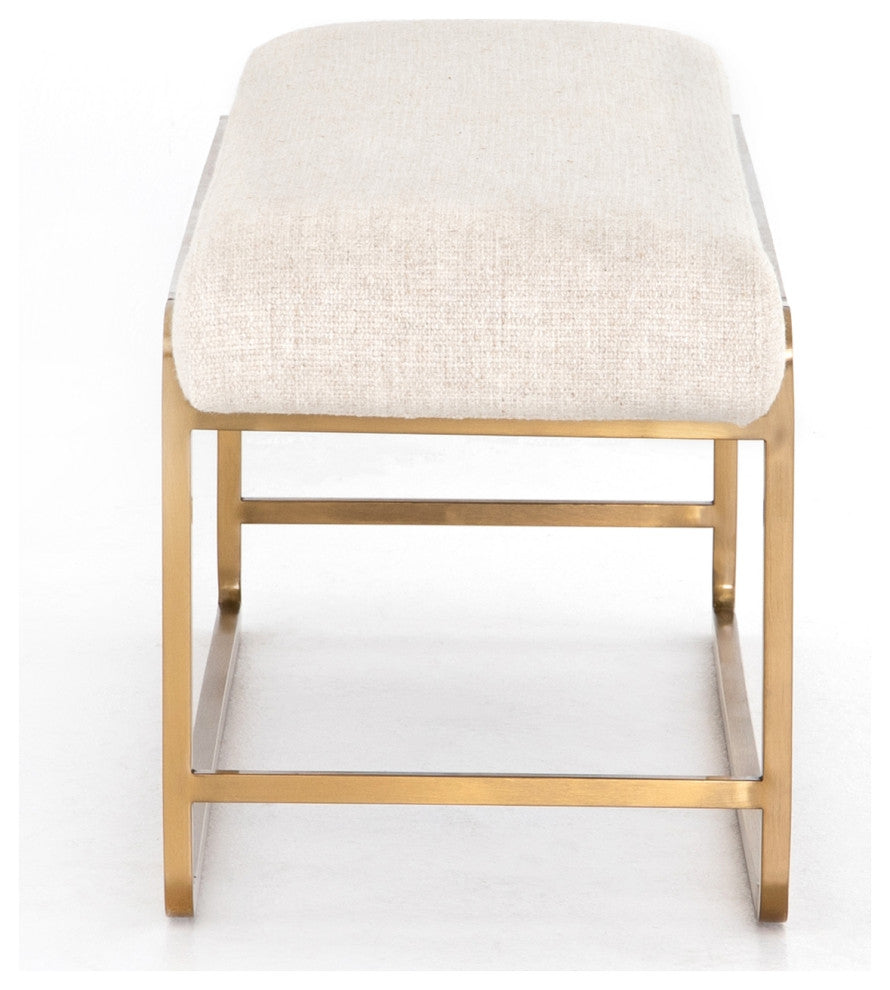 Sled Bench-Thames Cream