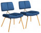 Nicole Dining Chair, Set of 2 Blue