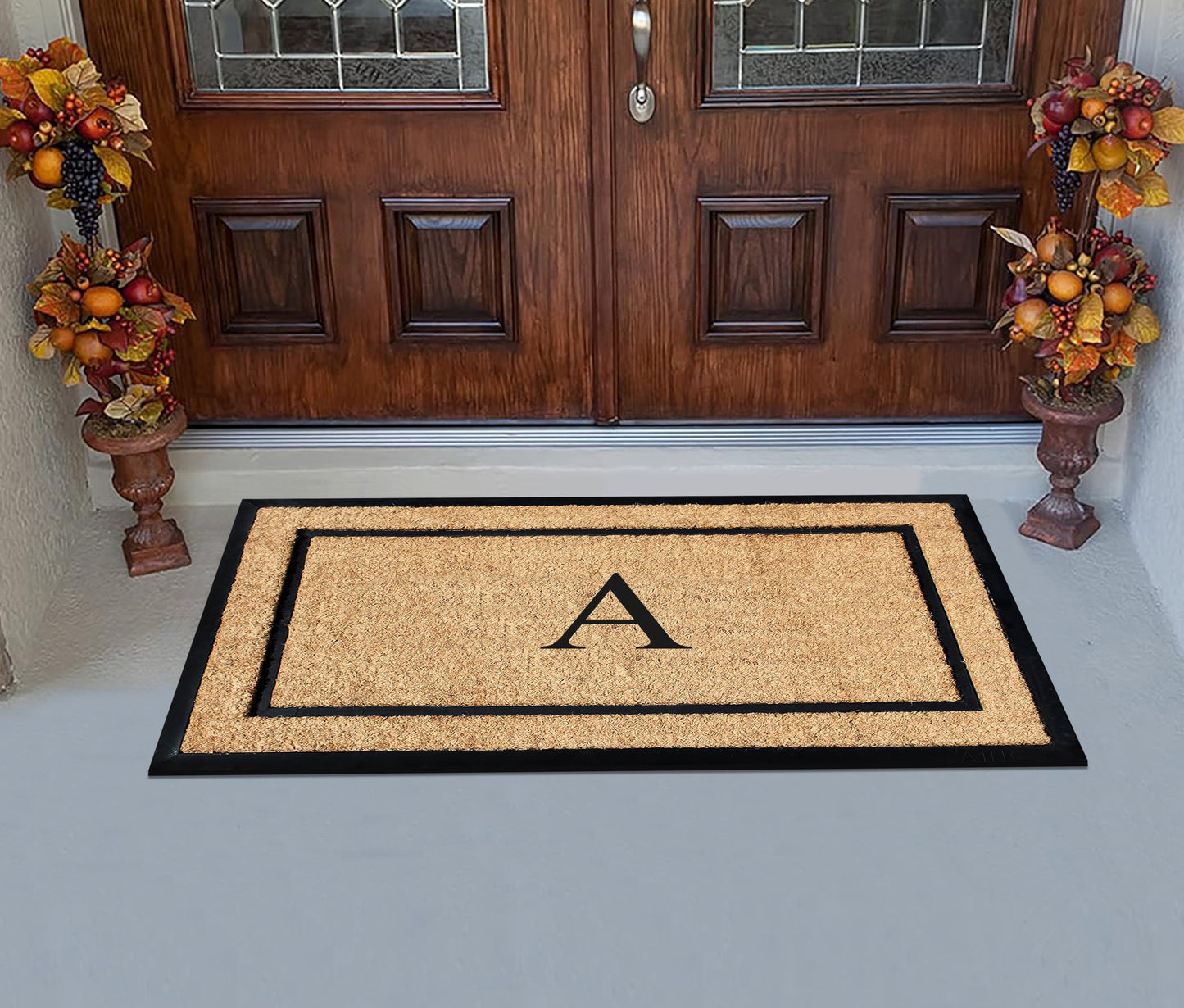 A1HC Monogrammed Door Mats, 24"� x 48"�, Durable Large Welcome Heavy Duty, A
