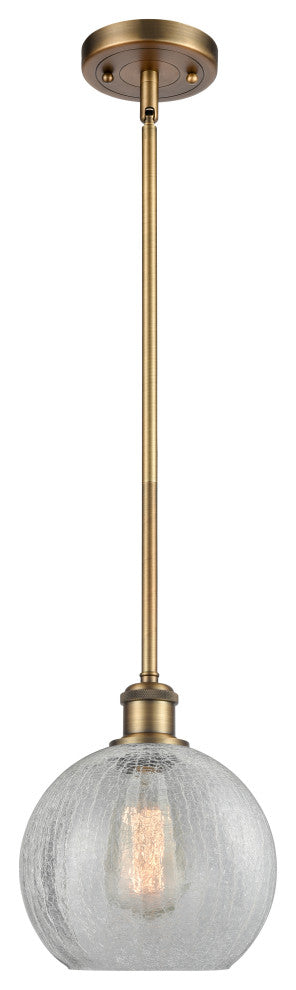 Innovations Lighting 516-1S-BB-G125-8 Athens 1 Light 8" Mini Pendant