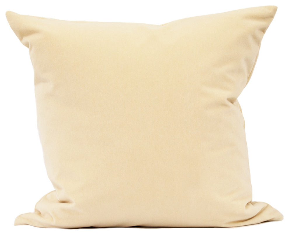 Brie Velvet Cushion Cover, 13" X 18"