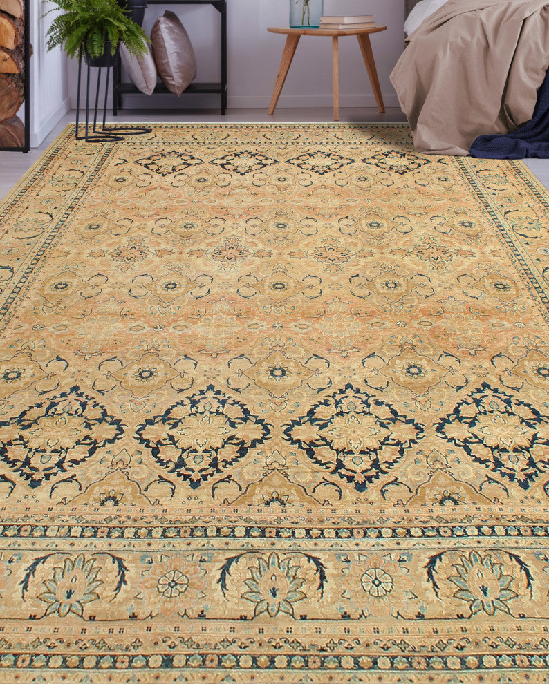 Pak-Persian Craig Beige/Rose Rug, 8'0x10'0