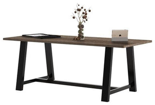 KFI Midtown 3 x 7 FT Conference Table - Studio Teak - Standard Height