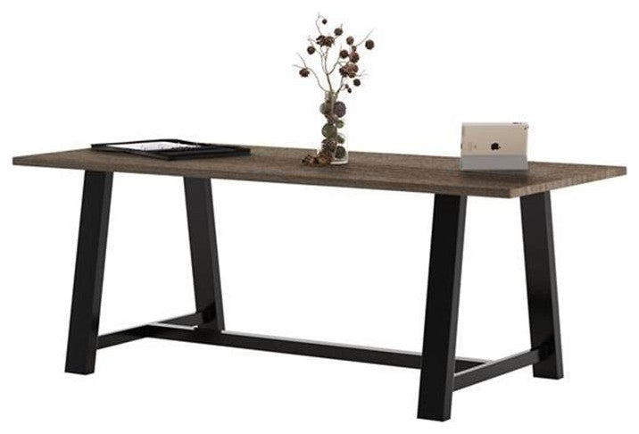 KFI Midtown 3 x 7 FT Conference Table - Studio Teak - Standard Height