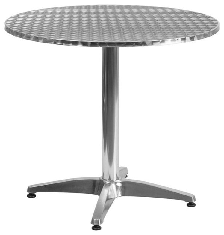 Flash Furniture Aluminum 31.5" Round Bistro Table