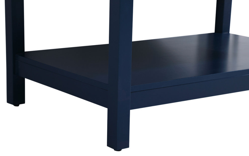 Home Living 36" Single Bathroom Vanity, Blue