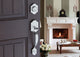 Active Handle Set, Verona Lever Interior Trim, Satin Stainless