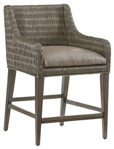 Turner Woven Counter Stool