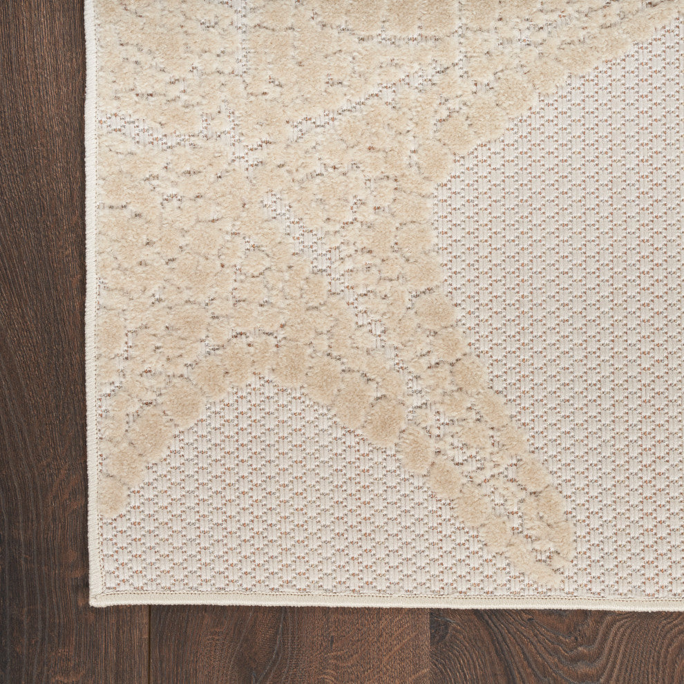 Nourison Aloha 9' x 12' Ivory Multicolor Outdoor Area Rug