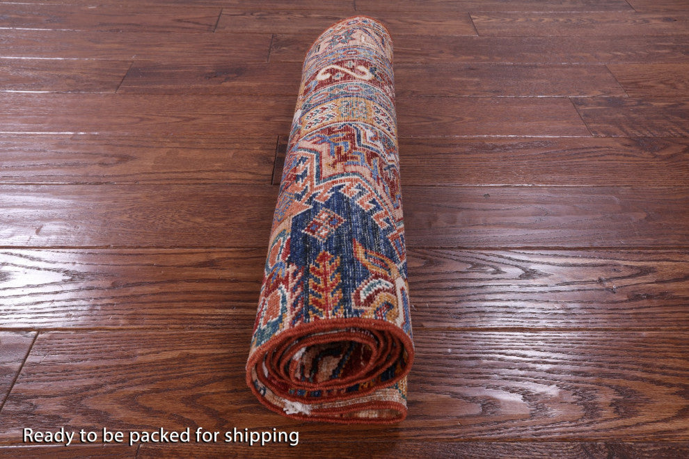 Runner Hand-Knotted Super Kazak Rug 2' 0" X 5' 11" - Q12800