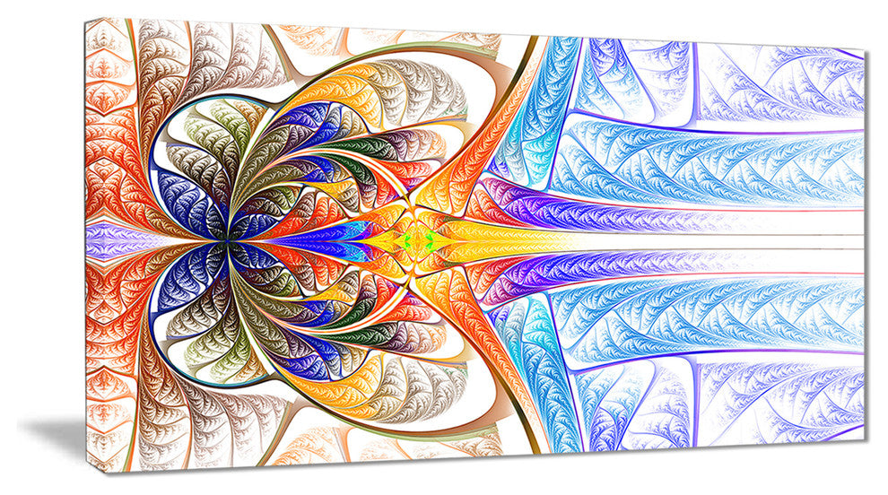 "Strange Fractal Desktop Wallpaper" Abstract Digital Canvas Print