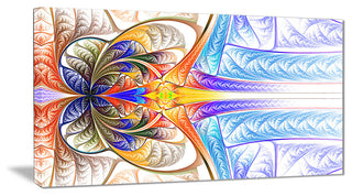 "Strange Fractal Desktop Wallpaper" Abstract Digital Canvas Print