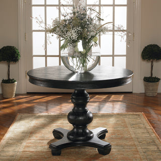 Uttermost Brynmore Wood Grain Round Table - 24310