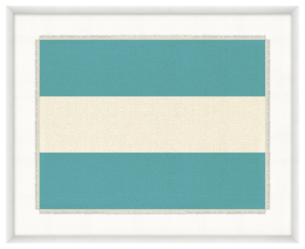 Nautical Flag Textile J, Giclee Reproduction Artwork
