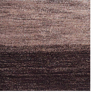 HAND KNOTTED LOOM SILK AREA RUGS-8'x10',Rectangle,Brown Light Blue,Contemporary