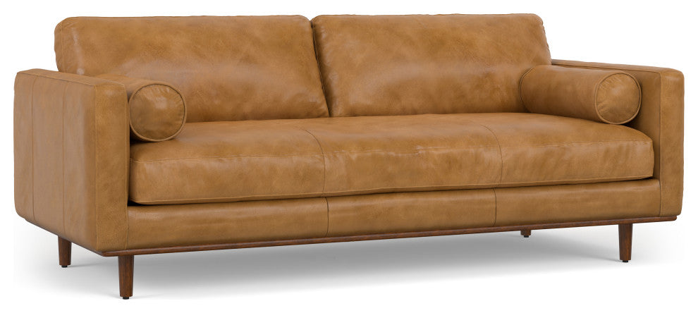 Morrison 89" Sofa and Ottoman Set, Sienna, 89"