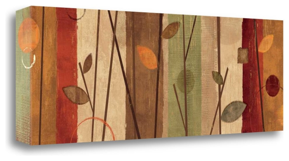 "Modern Forest Natural" By Veronique Charron, Giclee on Gallery Wrap Canvas