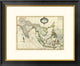 "Composite: Indes, 1771" Framed Digital Print by Rigobert Bonne, 26"x22"