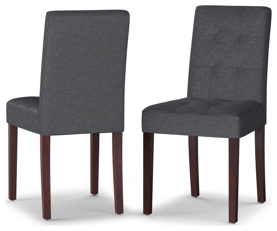 Andover Parson Dining Chair (Set of 2) in Slate Grey