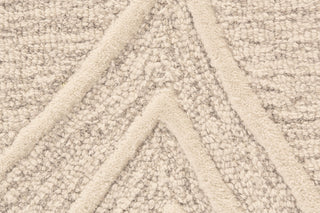 Weave & Wander Fadden Rug, Ivory/Natural, 2'6"x8'