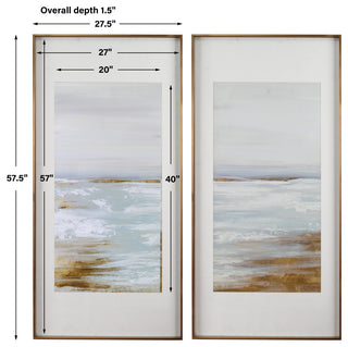 Coastline Framed Prints