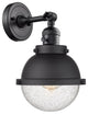 INNOVATIONS 203SW-BK-HFS-64-BK 1-Light Sconce Matte Black