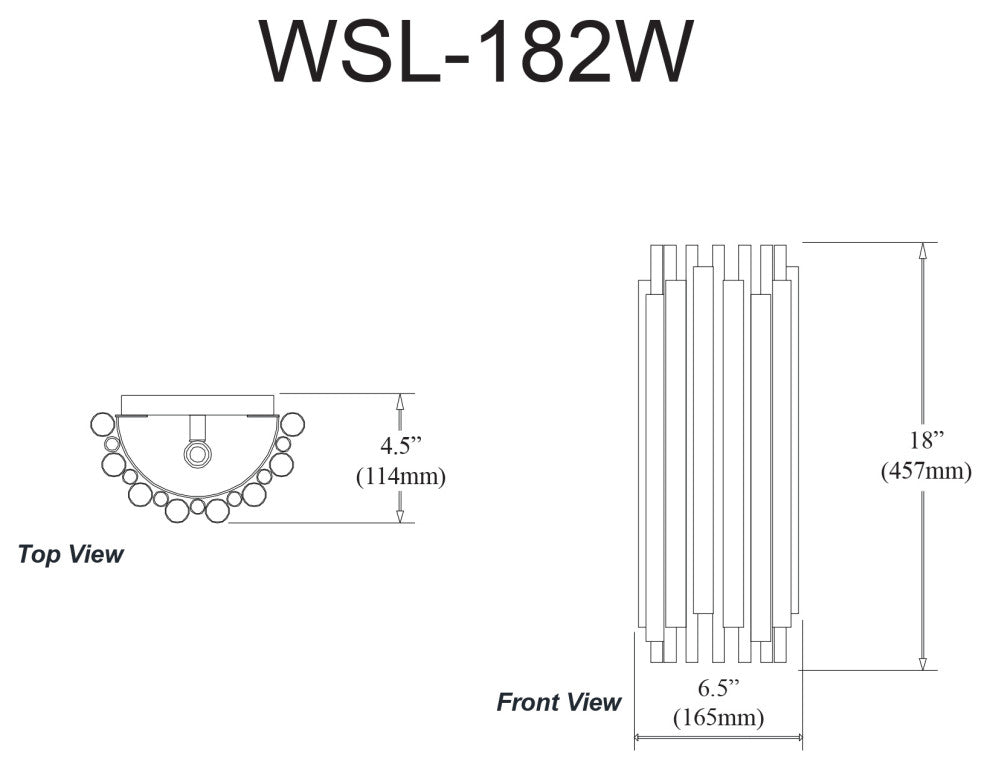 Weslyn Contemporary 2 Light Matte Black Metal Wall
